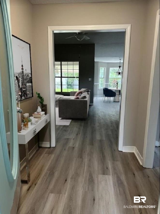 1512 North Cedar Street Foley, AL 36535 - Photo 2 of 13 Hall featuring hardwood / wood-style flooring