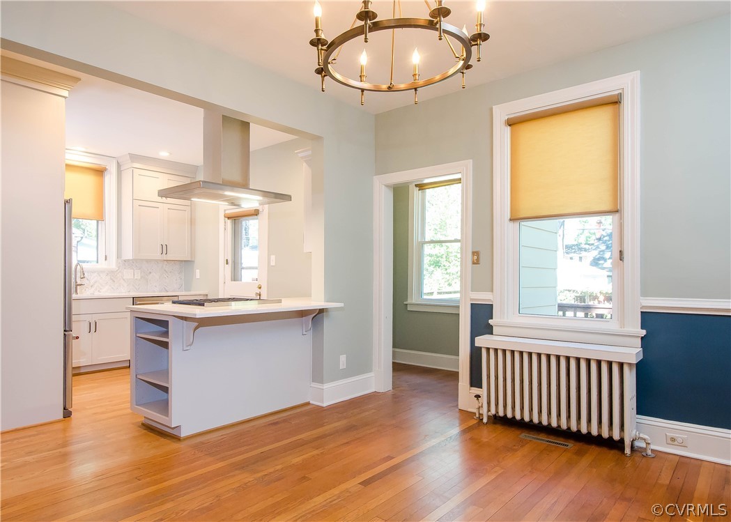 5113 Devonshire Road Richmond, VA 23225 - Photo 9 of 30 The dining room is open to the kitchen, creating a
