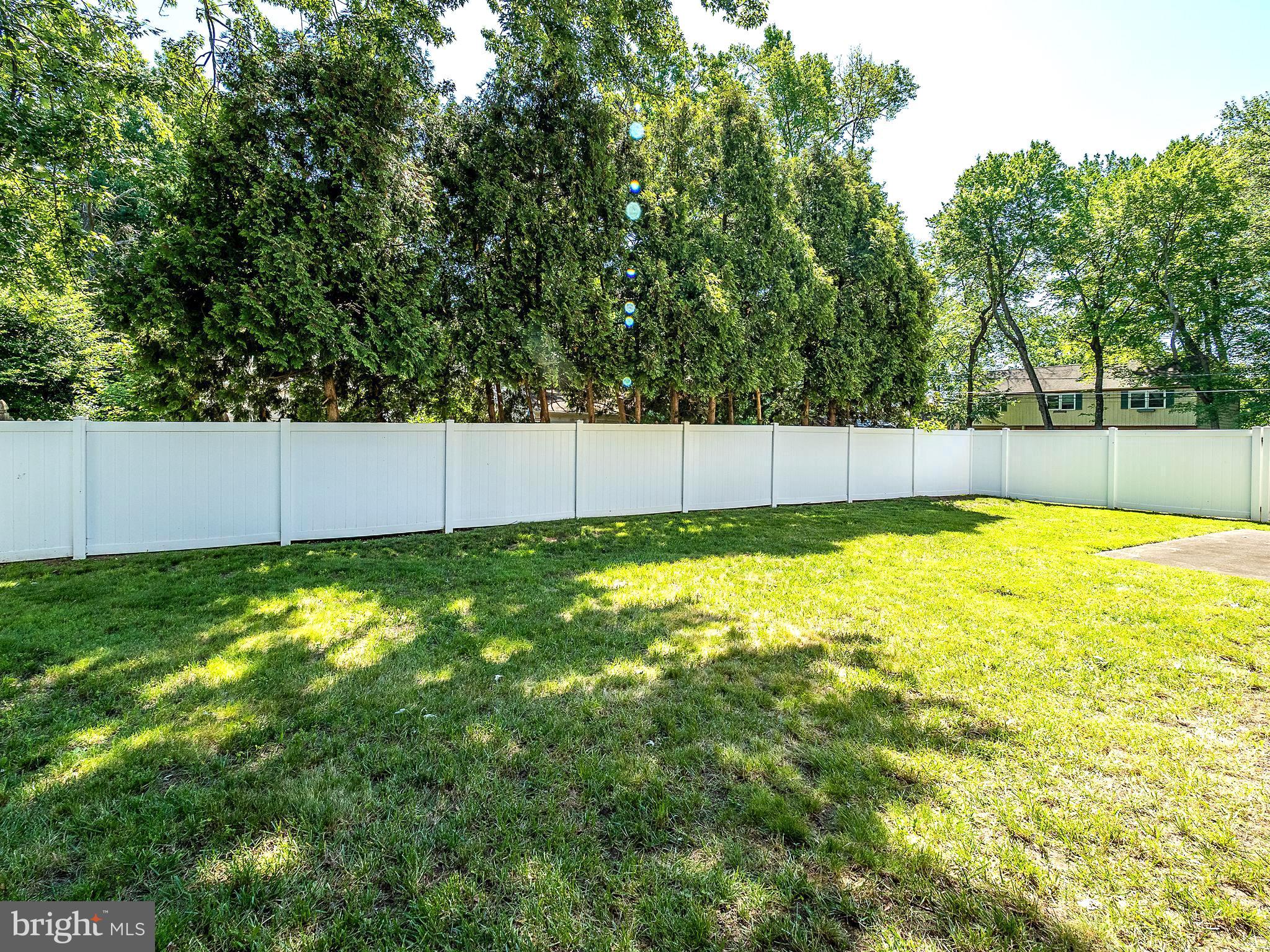 425 Kennebec Road Cherry Hill, NJ 08002 - Photo 29 of 31 Fenced in Back Yard