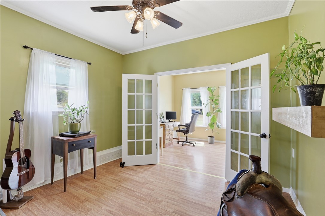 904 New Prospect Church Road Anderson, SC 29625 - Photo 11 of 31 This versatile room, ideal for productivity, features charming French doors and abundant natural light.
