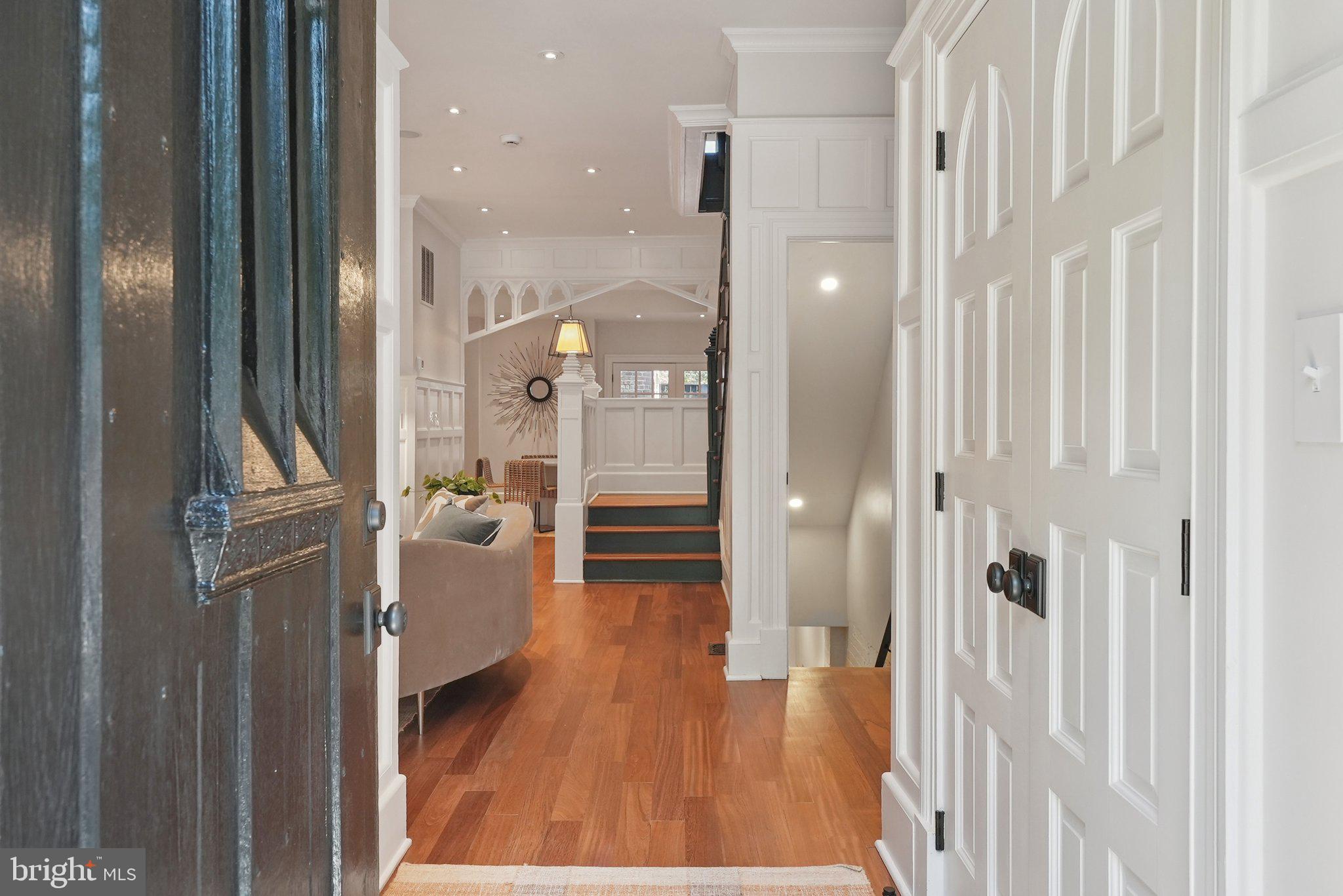 1849 Calvert Street Northwest Washington, DC 20009 - Photo 2 of 45 Entry foyer and coat closet.