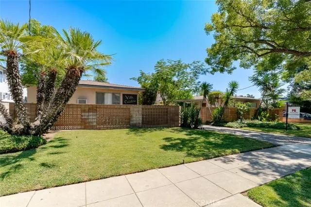 a house that has a tree in it