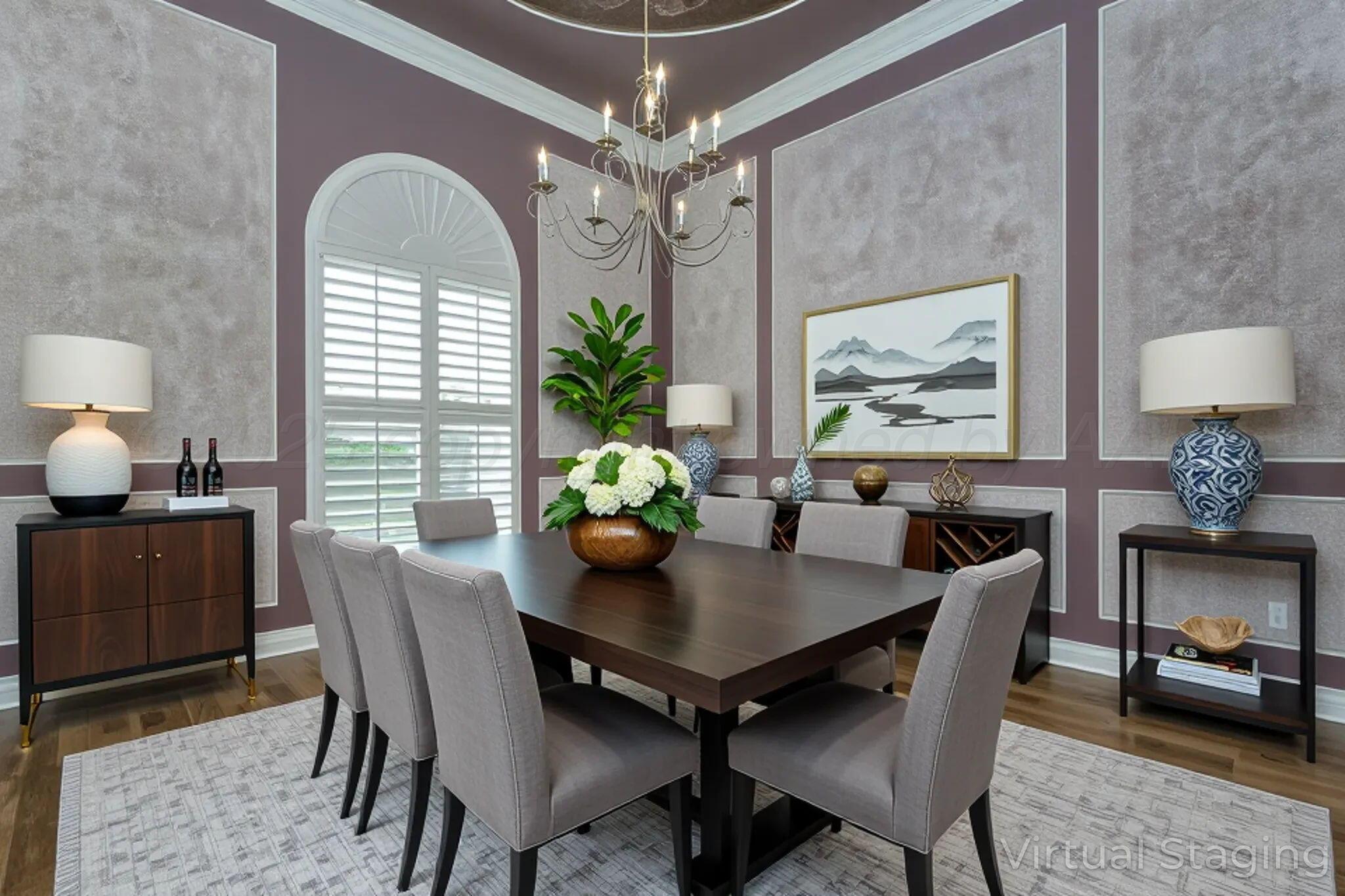 7408 Park Ridge Drive Amarillo, TX 79119 - Photo 8 of 51 a view of a dining room with furniture and chandelier