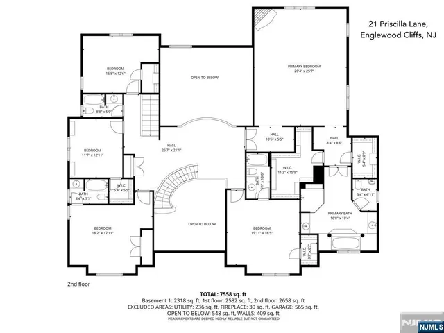 $3,750,000 | 21 Priscilla Lane, Englewood Cliffs, NJ 07632