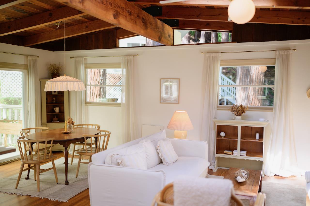 10735 Westwood Road Felton, CA 95018 - Photo 2 of 118 a living room with furniture and wooden floor