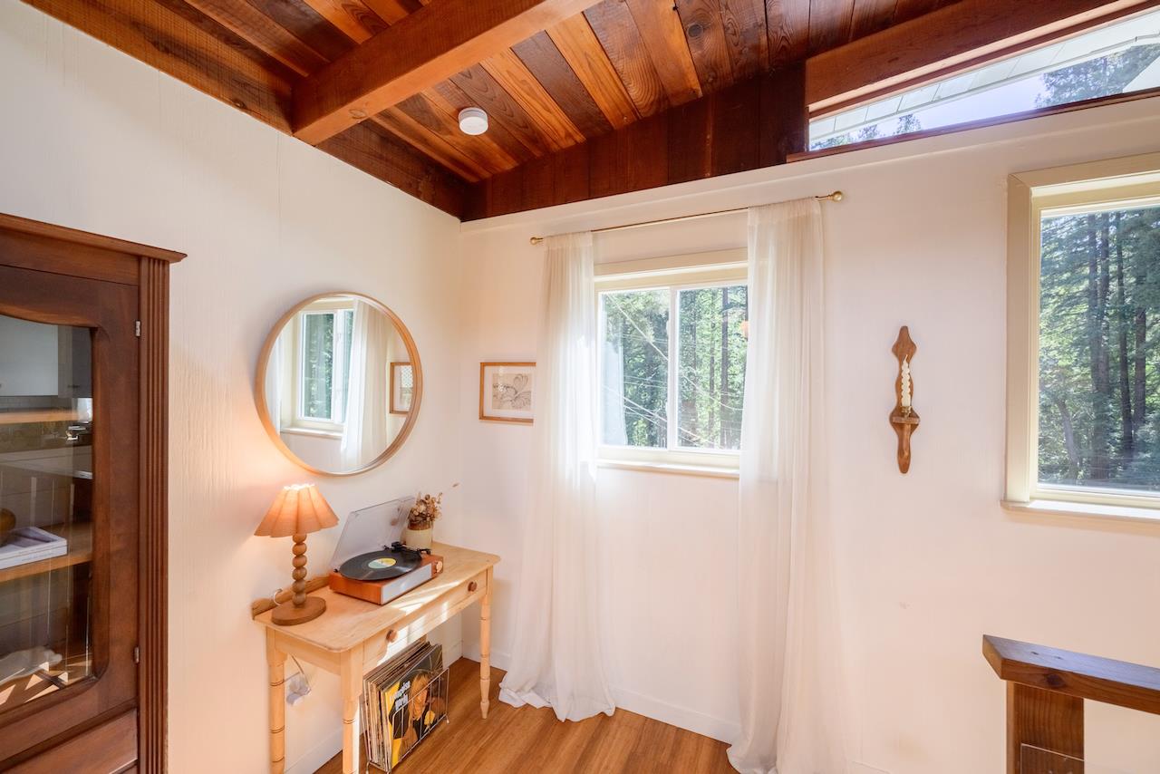 10735 Westwood Road Felton, CA 95018 - Photo 51 of 118 a very nice looking room with a large window and a mirror