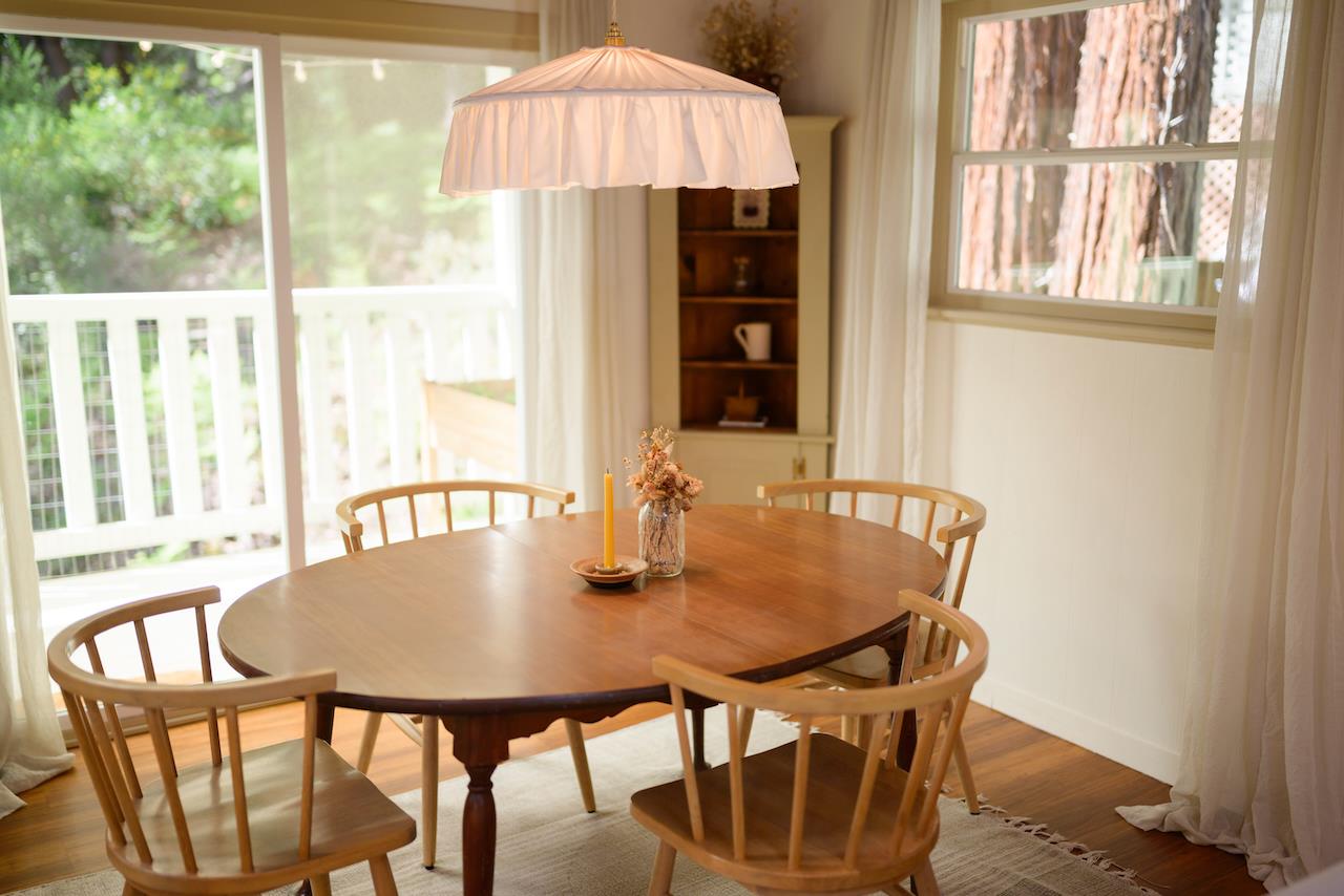 10735 Westwood Road Felton, CA 95018 - Photo 53 of 118 a view of a dining room with furniture and window