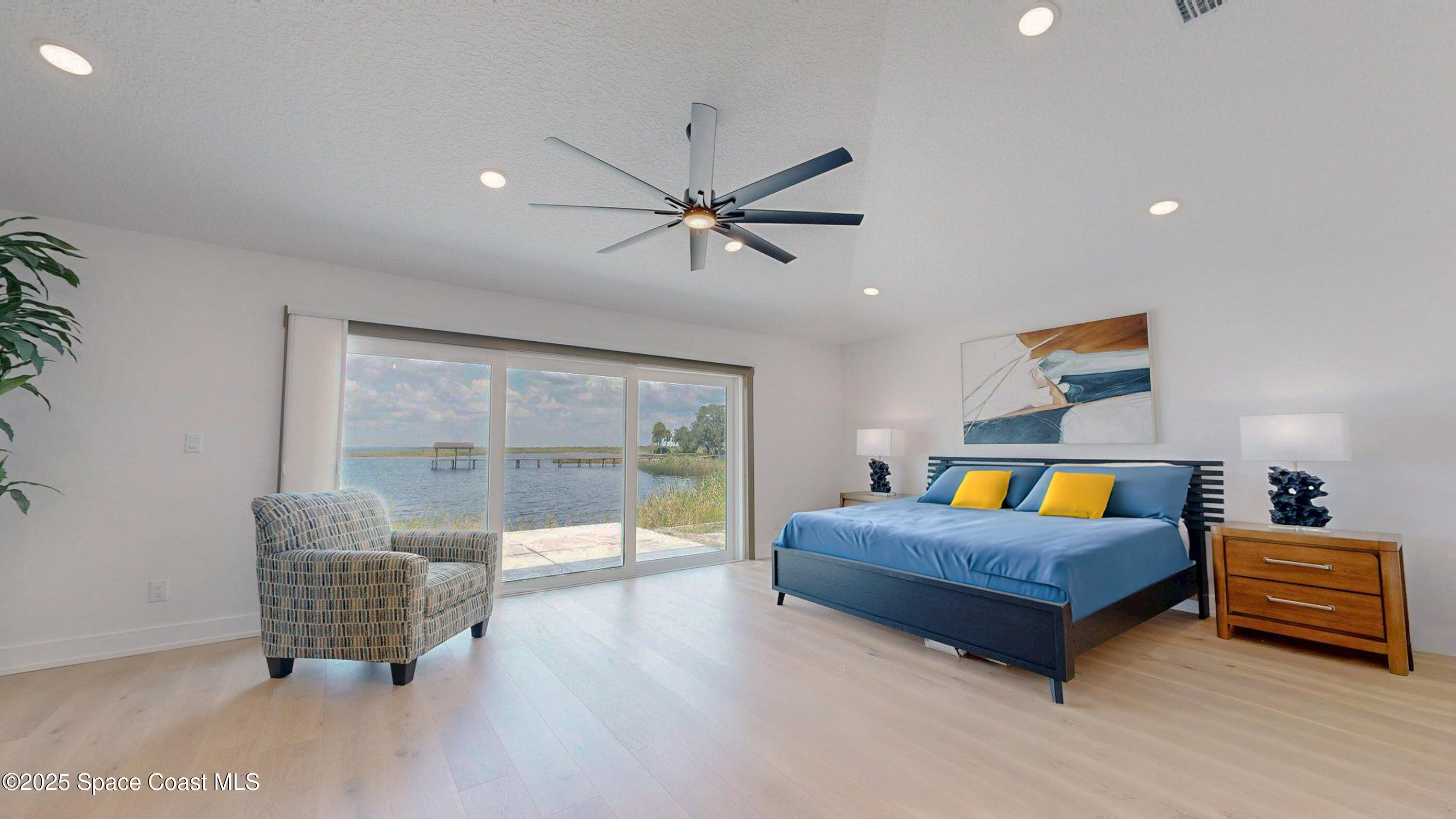 855 Cliftons Cove Court Cocoa, FL 32926 - Photo 43 of 72 a bedroom with furniture and window