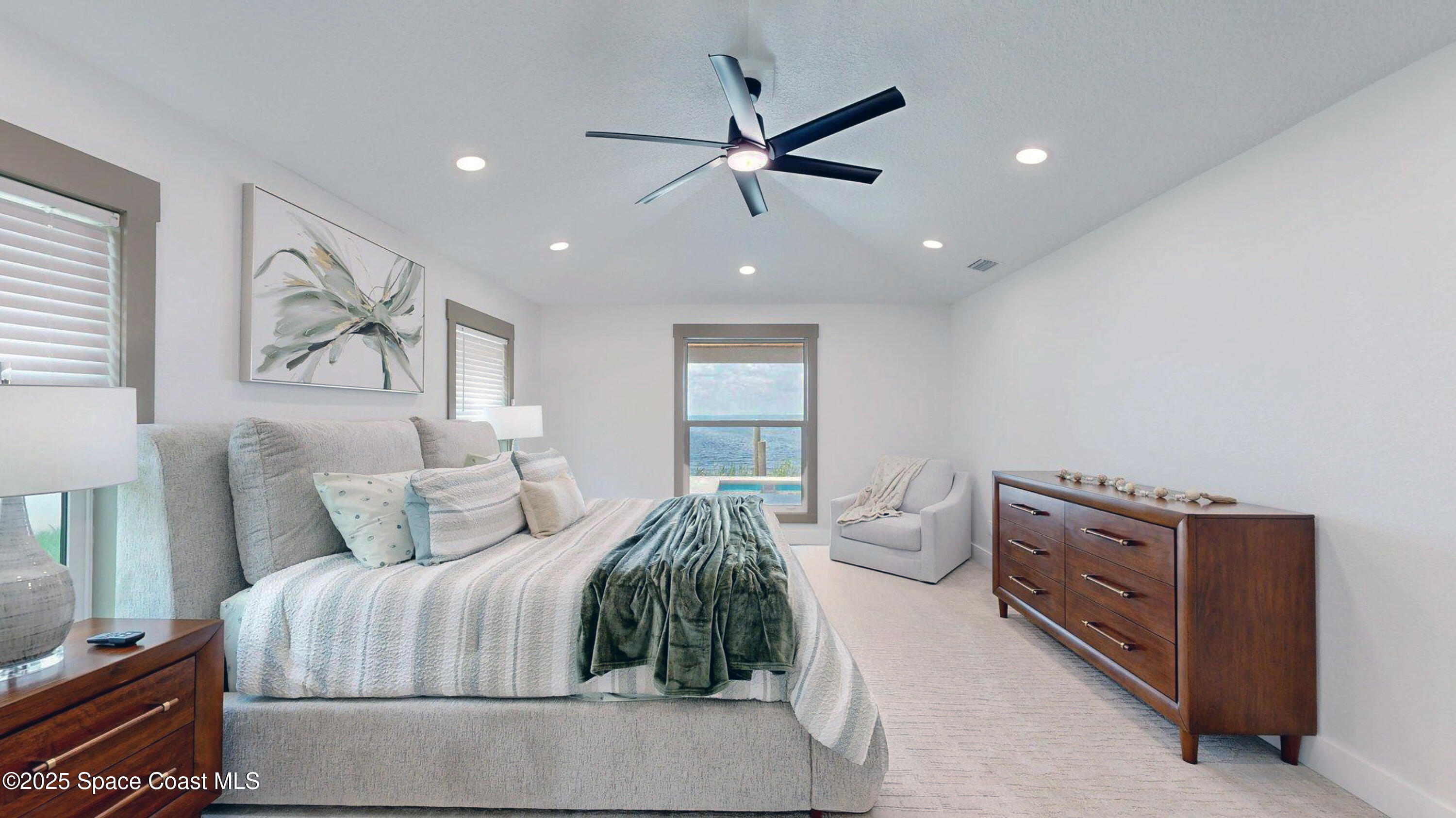 855 Cliftons Cove Court Cocoa, FL 32926 - Photo 58 of 72 a bedroom with a bed and window