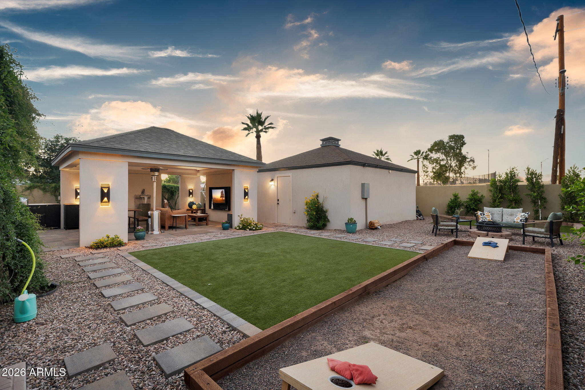 938 West Portland Street Phoenix, AZ 85007 - Photo 51 of 60 twilight back 2 938 W Portland