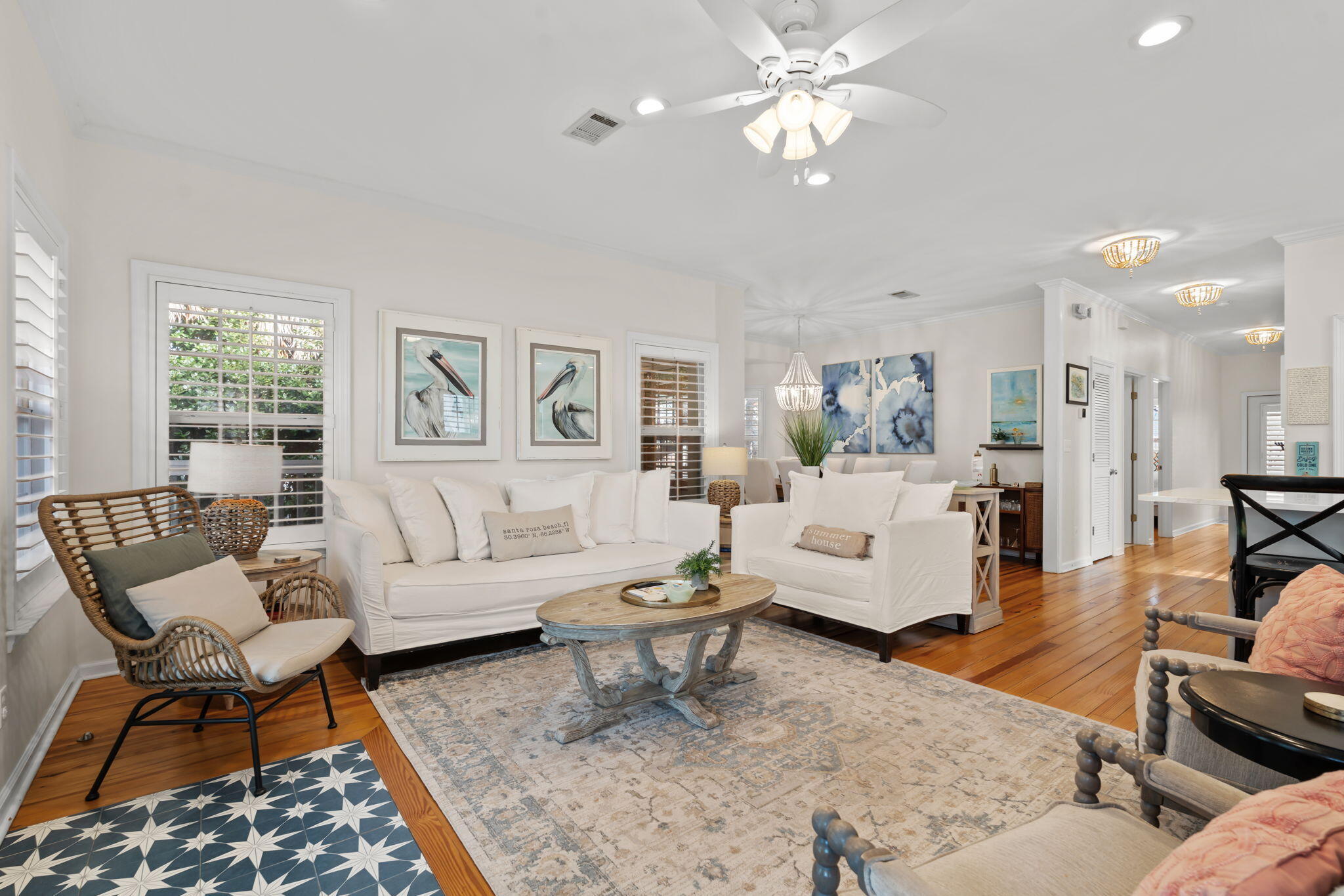 36 Sundown Court Santa Rosa Beach, FL 32459 - Photo 2 of 42 Living Room Entrance
