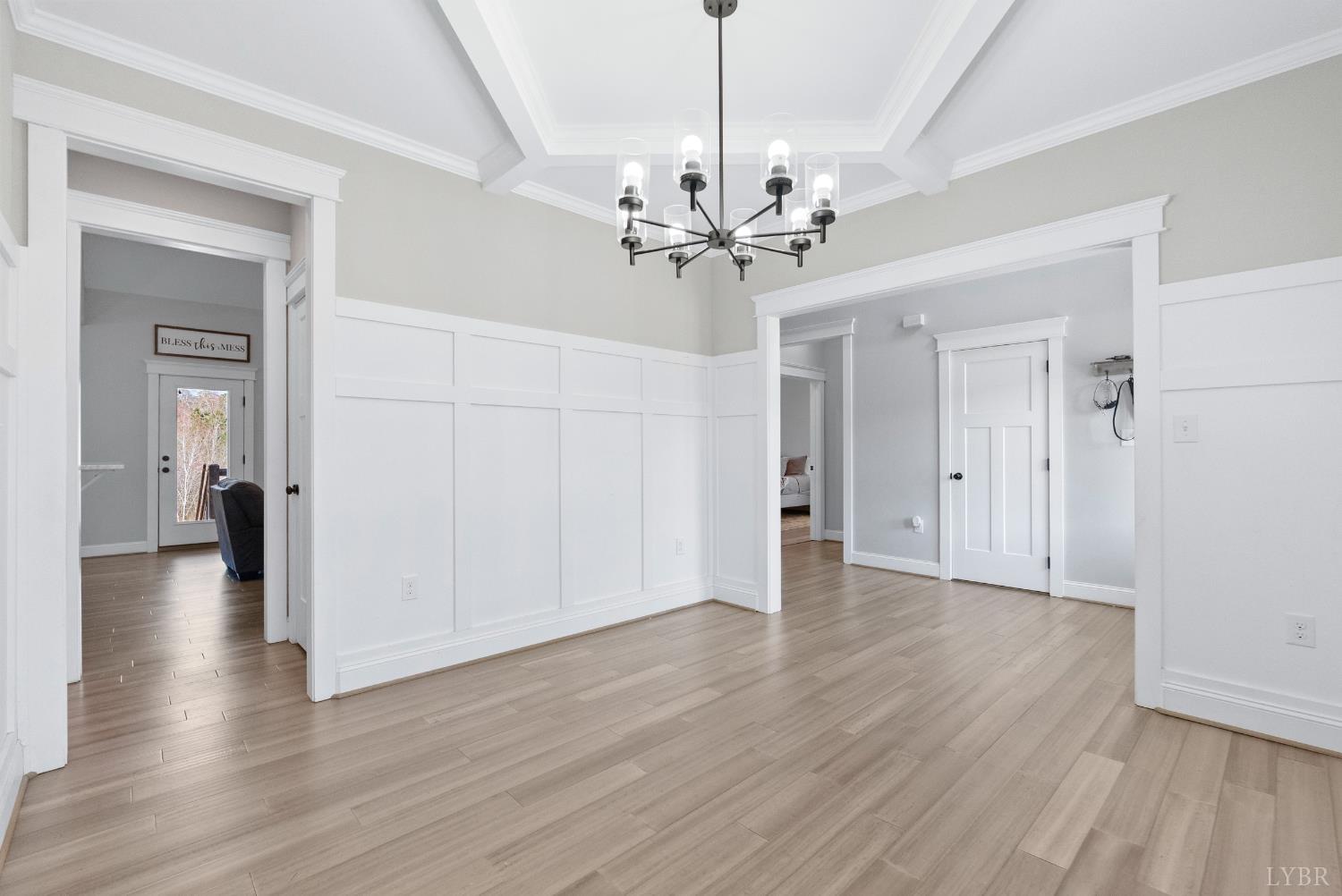 835 Sunset Ridge Drive Concord, VA 24538 - Photo 25 of 57 a view of an empty room with wooden floor