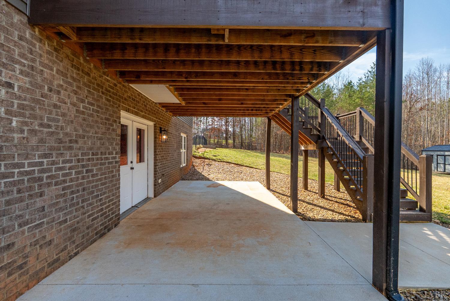 835 Sunset Ridge Drive Concord, VA 24538 - Photo 48 of 57 a view of an empty room with a balcony