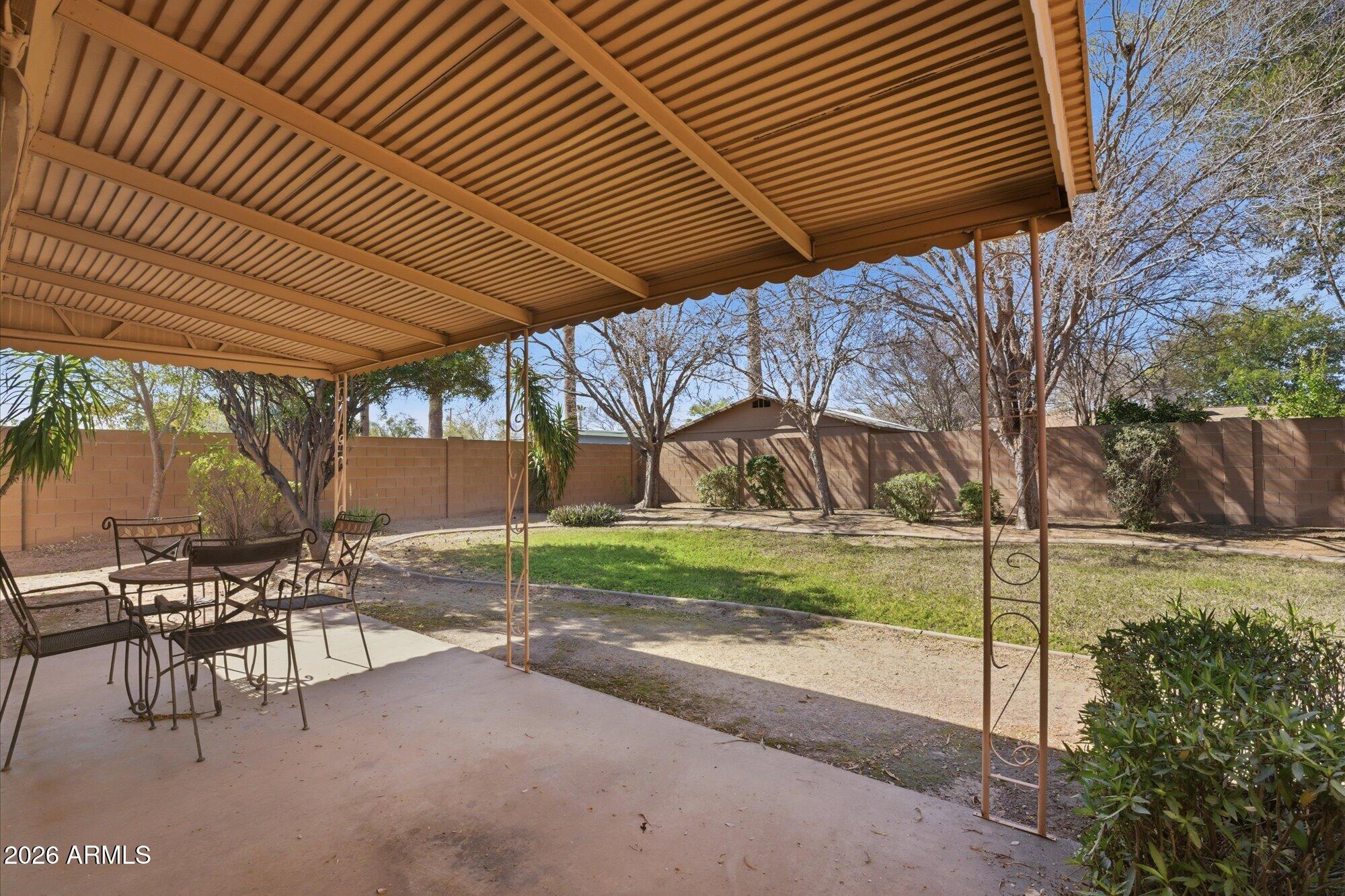 7720 North 3rd Avenue Phoenix, AZ 85021 - Photo 23 of 32 Back Patio