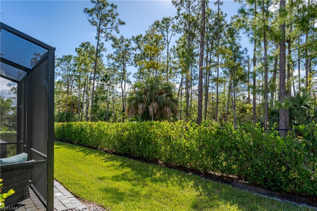 7336 Rockefeller Drive Naples, FL 34119 - Photo 34 of 50 a view of a backyard with plants