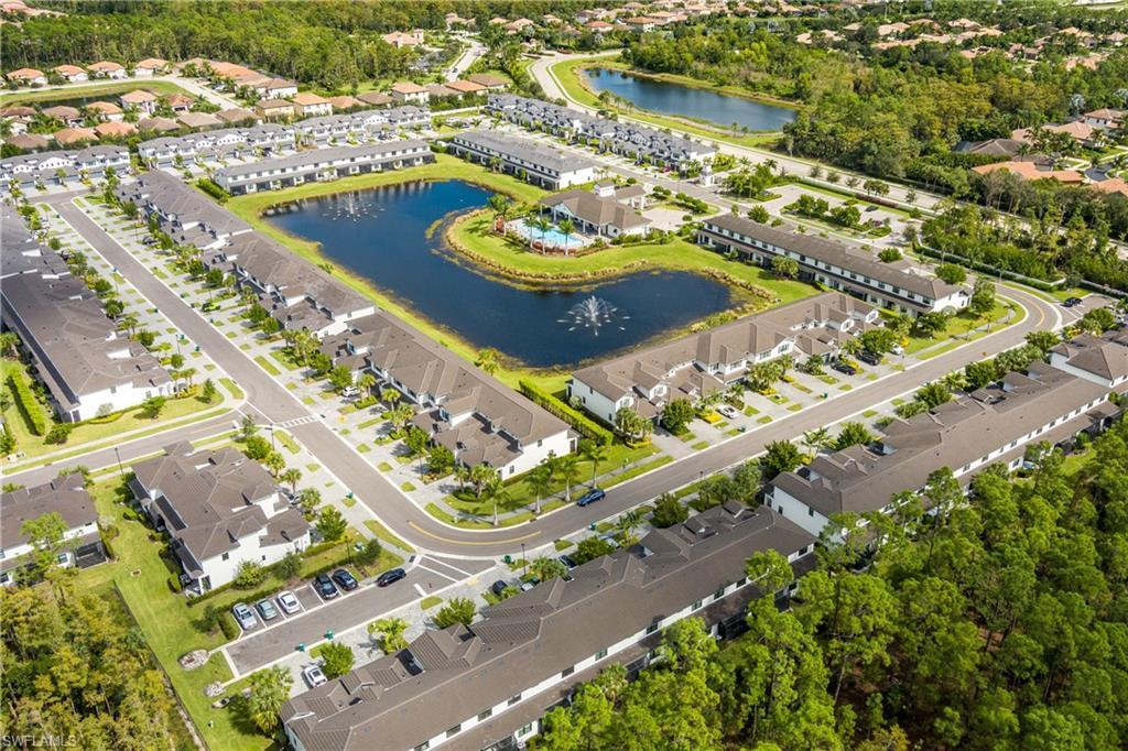 7336 Rockefeller Drive Naples, FL 34119 - Photo 47 of 50 an aerial view of residential houses with outdoor space