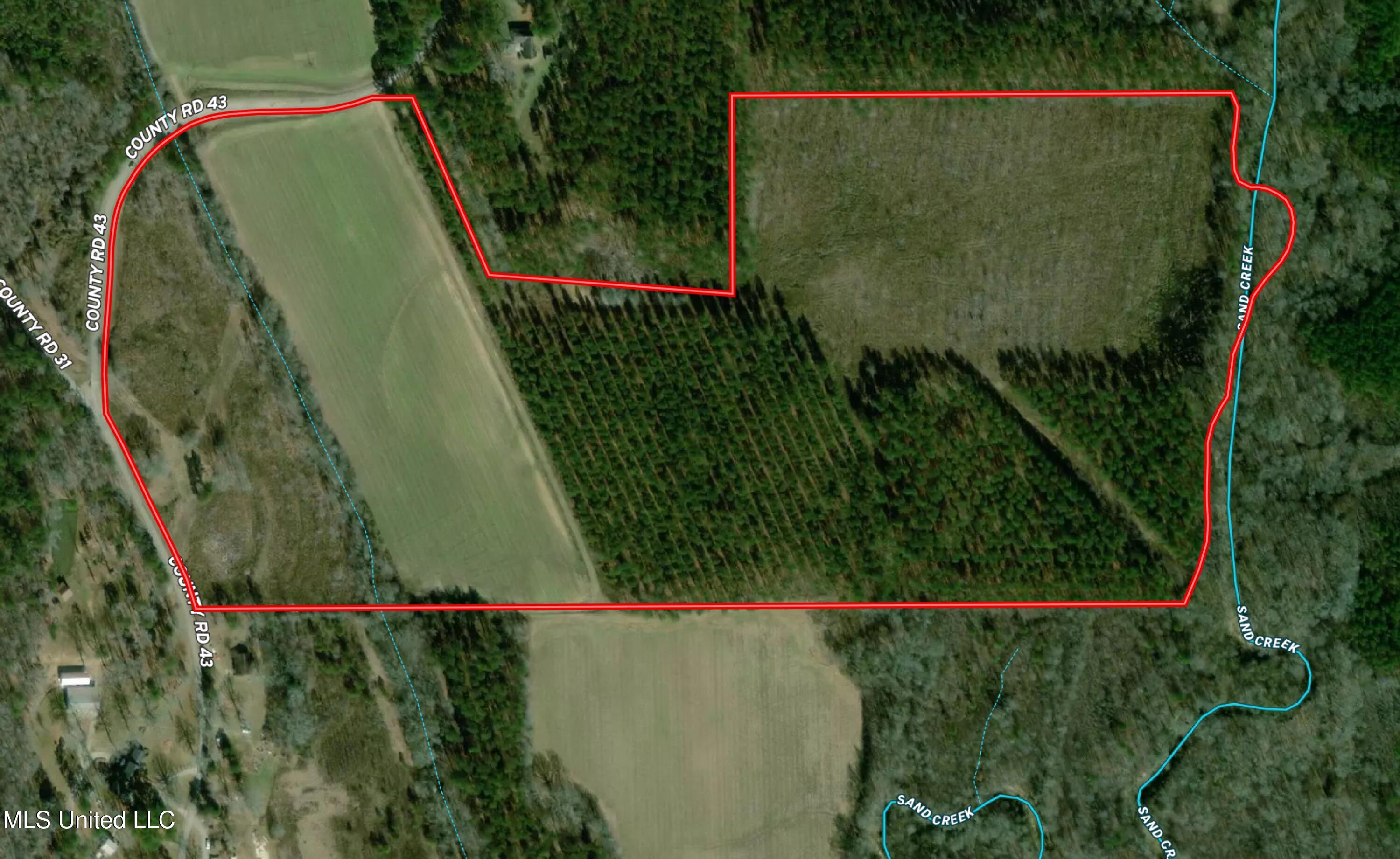 43 County Road Eupora, MS 39744 - Photo 29 of 34 Aerial Map