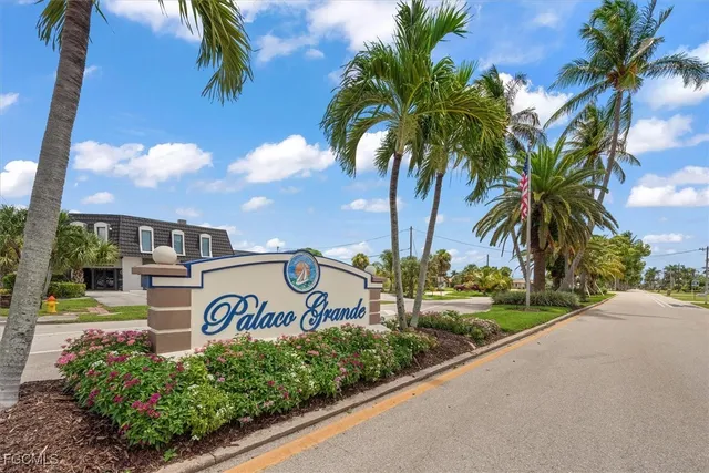 a sign on the side of a building