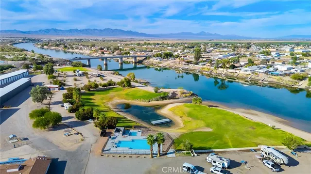 a view of a city with ocean view