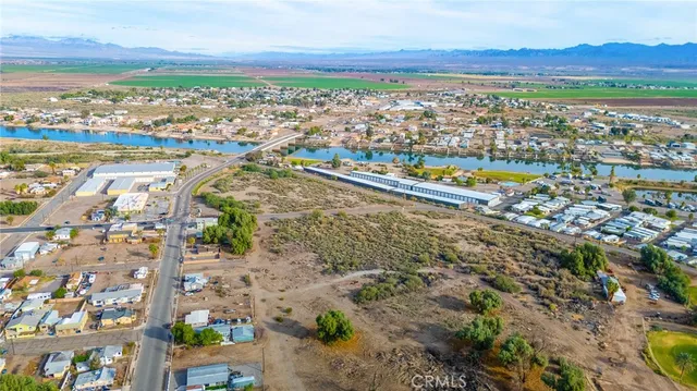 a view of a city with an ocean