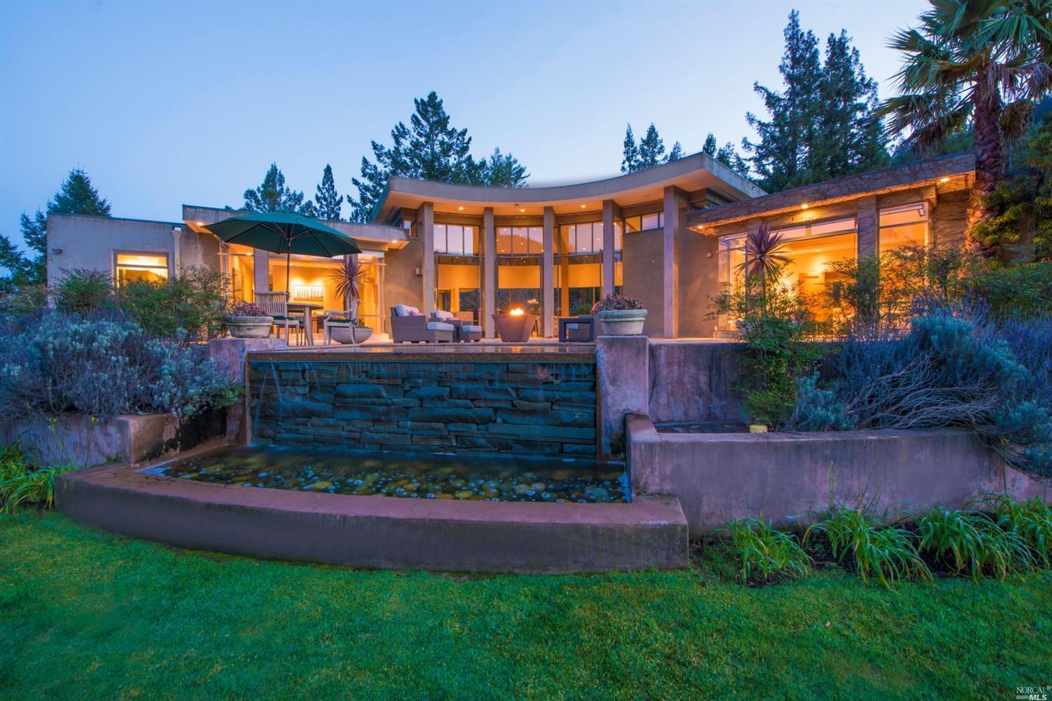 880 Edgewood Avenue Mill Valley, CA 94941 - Photo 1 of 1 a front view of a house with a garden
