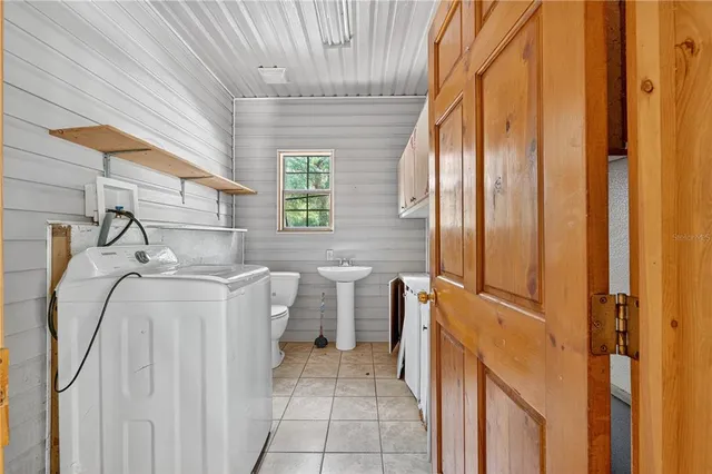 a view of a bathroom with a shower