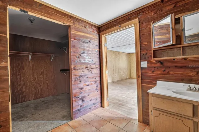 a view of a small room