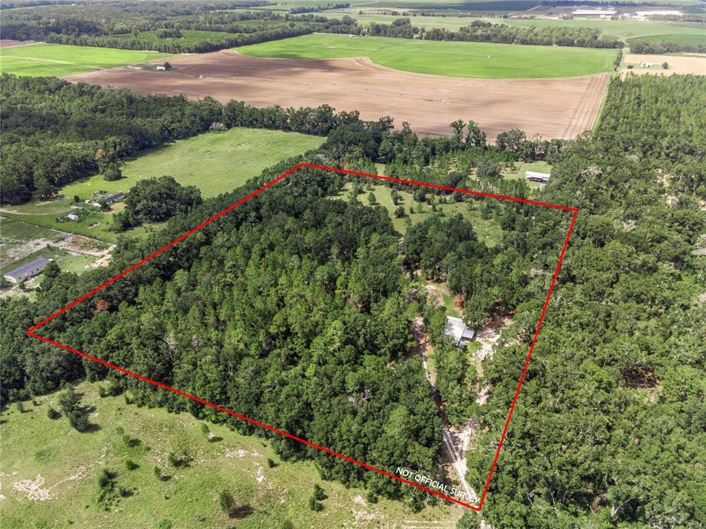 3749 Southwest 22nd Place Bell, FL 32619 - Photo 3 of 43 a view of a lake with a yard