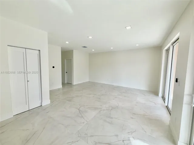 a backyard of a house