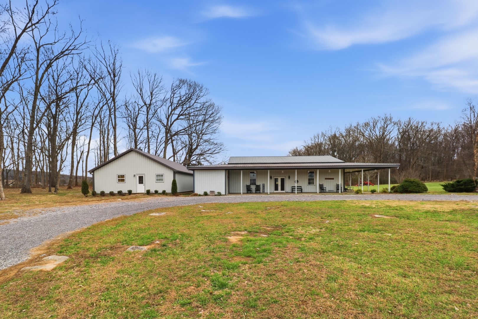 3287 Bluebird Road Lebanon, TN 37087 - Photo 5 of 59 a front view of house with yard and trees in the background