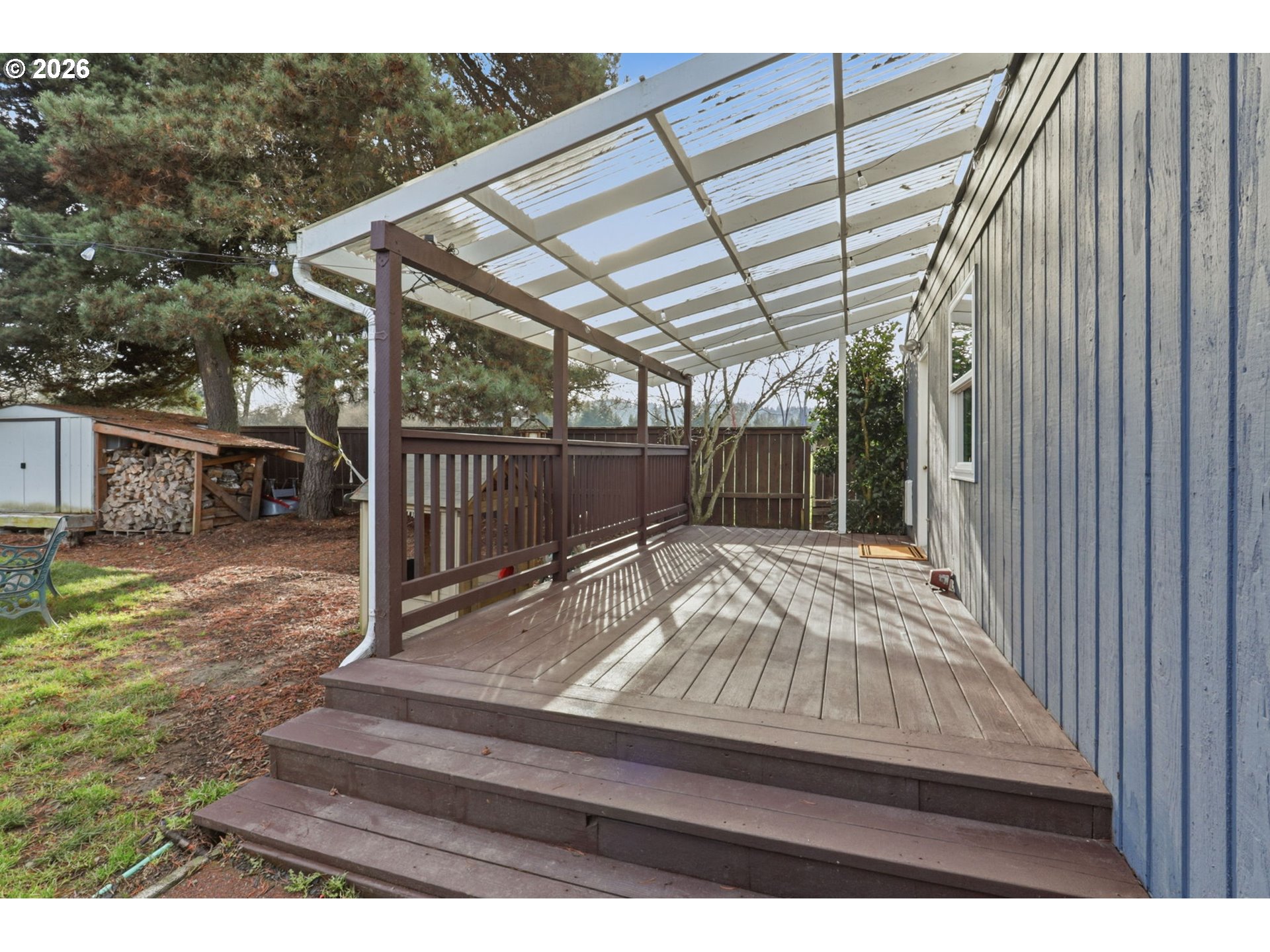 19350 Southwest Murphy Street Beaverton, OR 97078 - Photo 36 of 45 a view of backyard with cabin