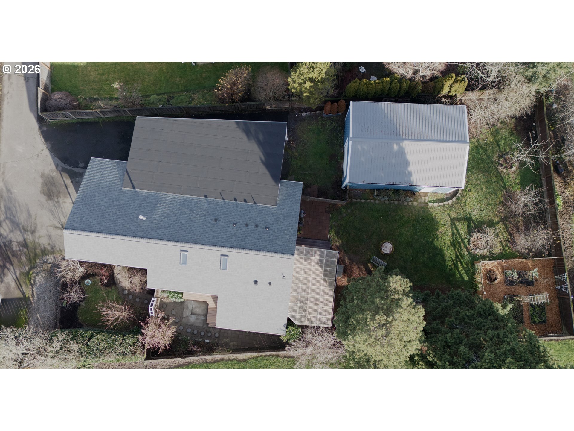 19350 Southwest Murphy Street Beaverton, OR 97078 - Photo 45 of 45 an aerial view of a house with a yard