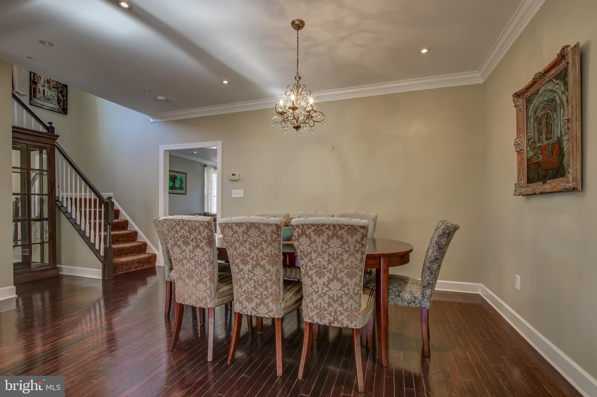 8445 Bells Ridge Terrace Potomac, MD 20854 - Photo 4 of 30 Dining Room With Breakfront Niche