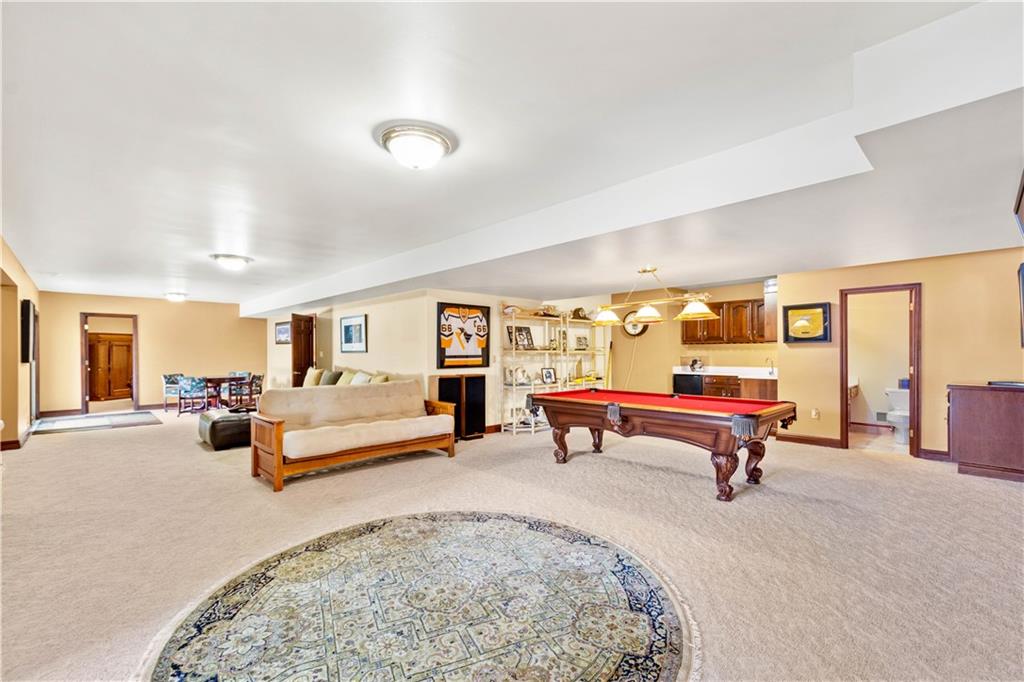 104 Gatehouse Drive Coraopolis, PA 15108 - Photo 21 of 24 a living room with furniture and a rug