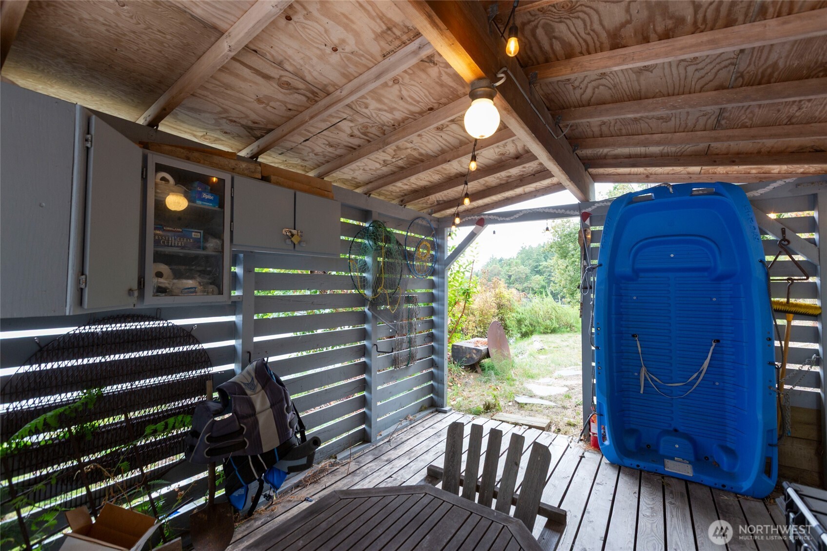 457 White Point Road Friday Harbor, WA 98250 - Photo 28 of 39 a view of deck with wooden floor and outdoor space