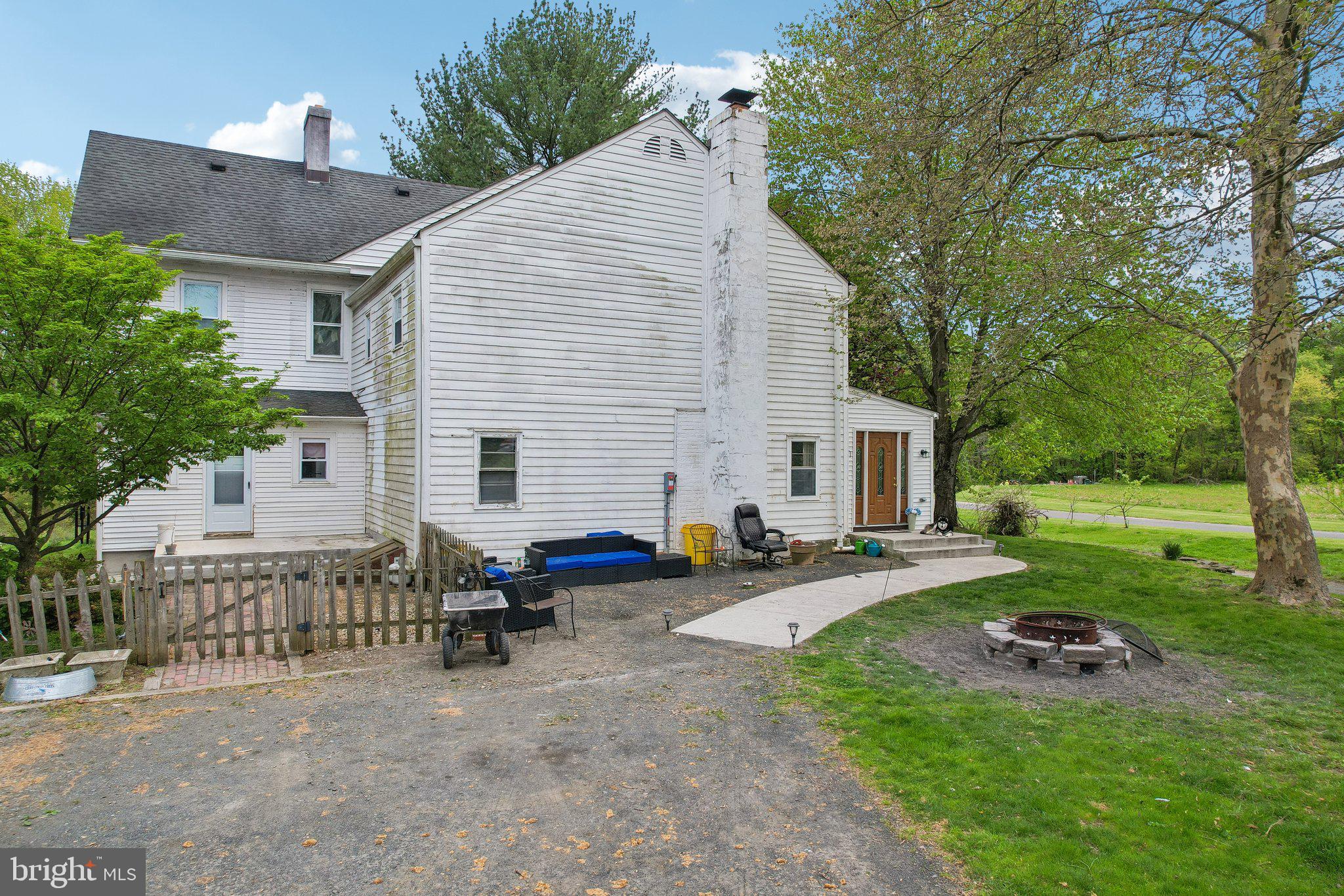 1272 Old York Road Hightstown, NJ 08520 - Photo 22 of 39 Charming backyard retreat with fire pit.