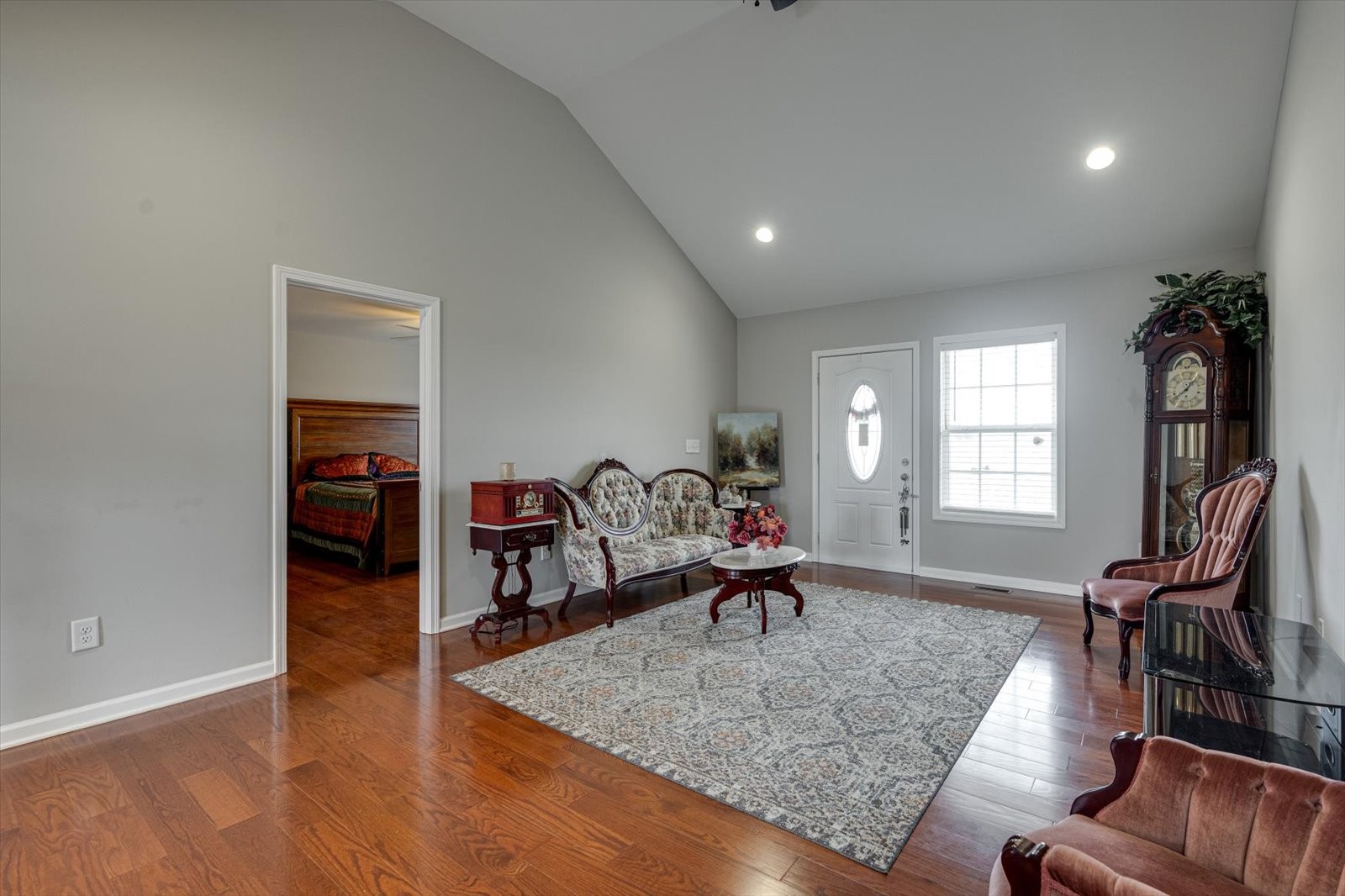 106 Wilder Chapel Road Decherd, TN 37324 - Photo 8 of 29 a living room with furniture and wooden floor