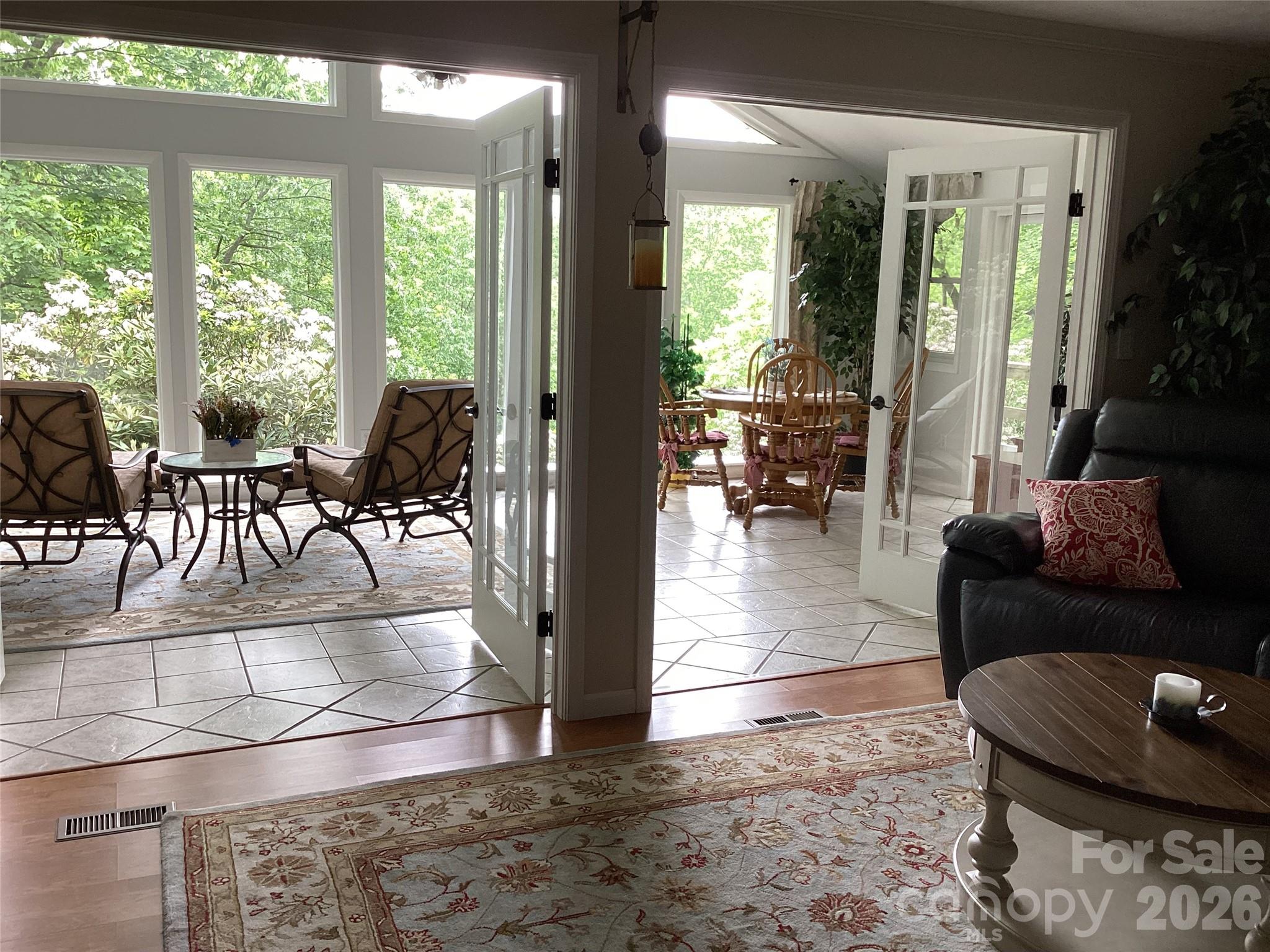 31 Rhododendron Road Black Mountain, NC 28711 - Photo 2 of 27 a view of a living room and dining room