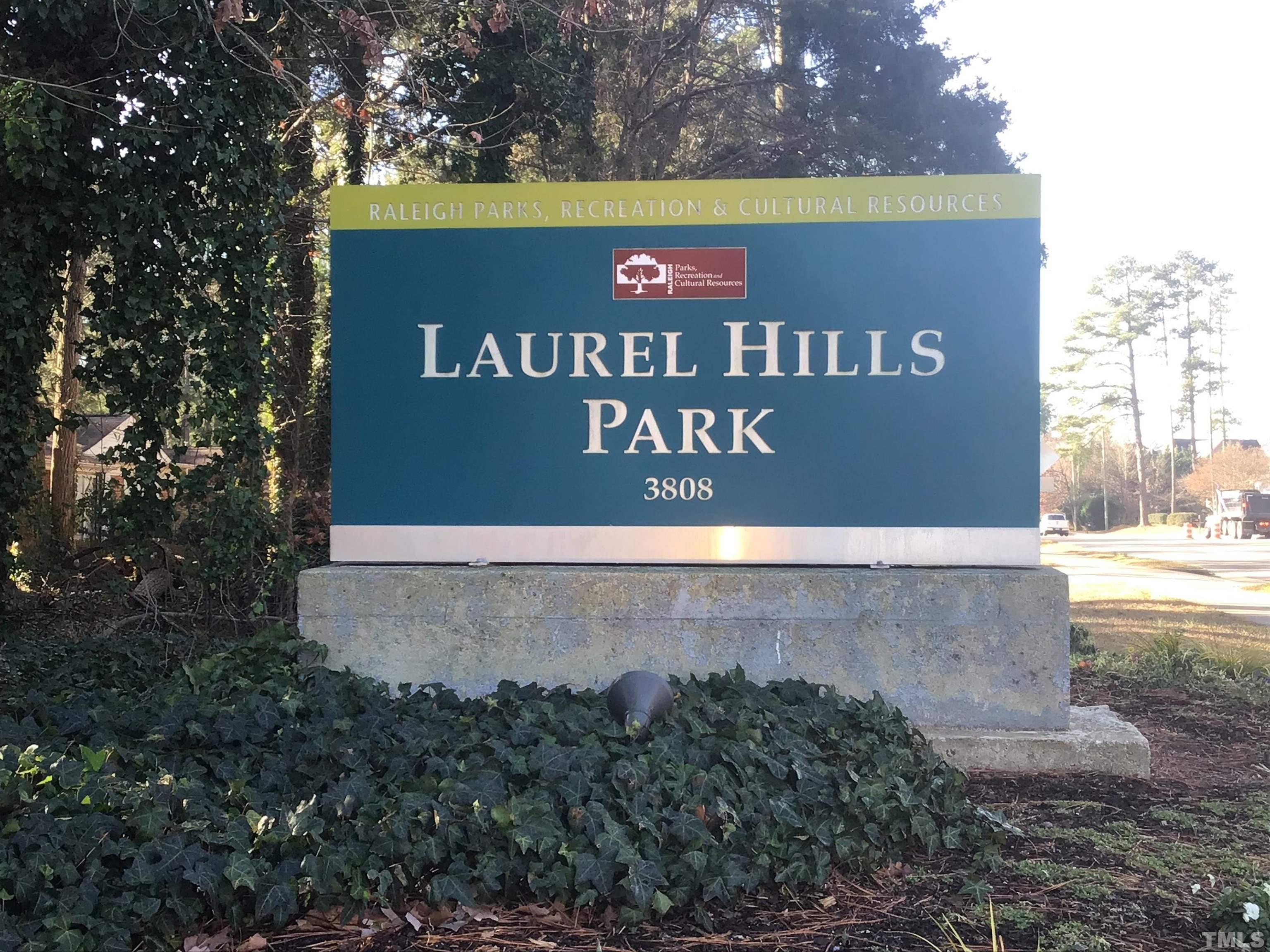 3907 Morvan Way Raleigh, NC 27612 - Photo 62 of 69 a view of outdoor space with sign board