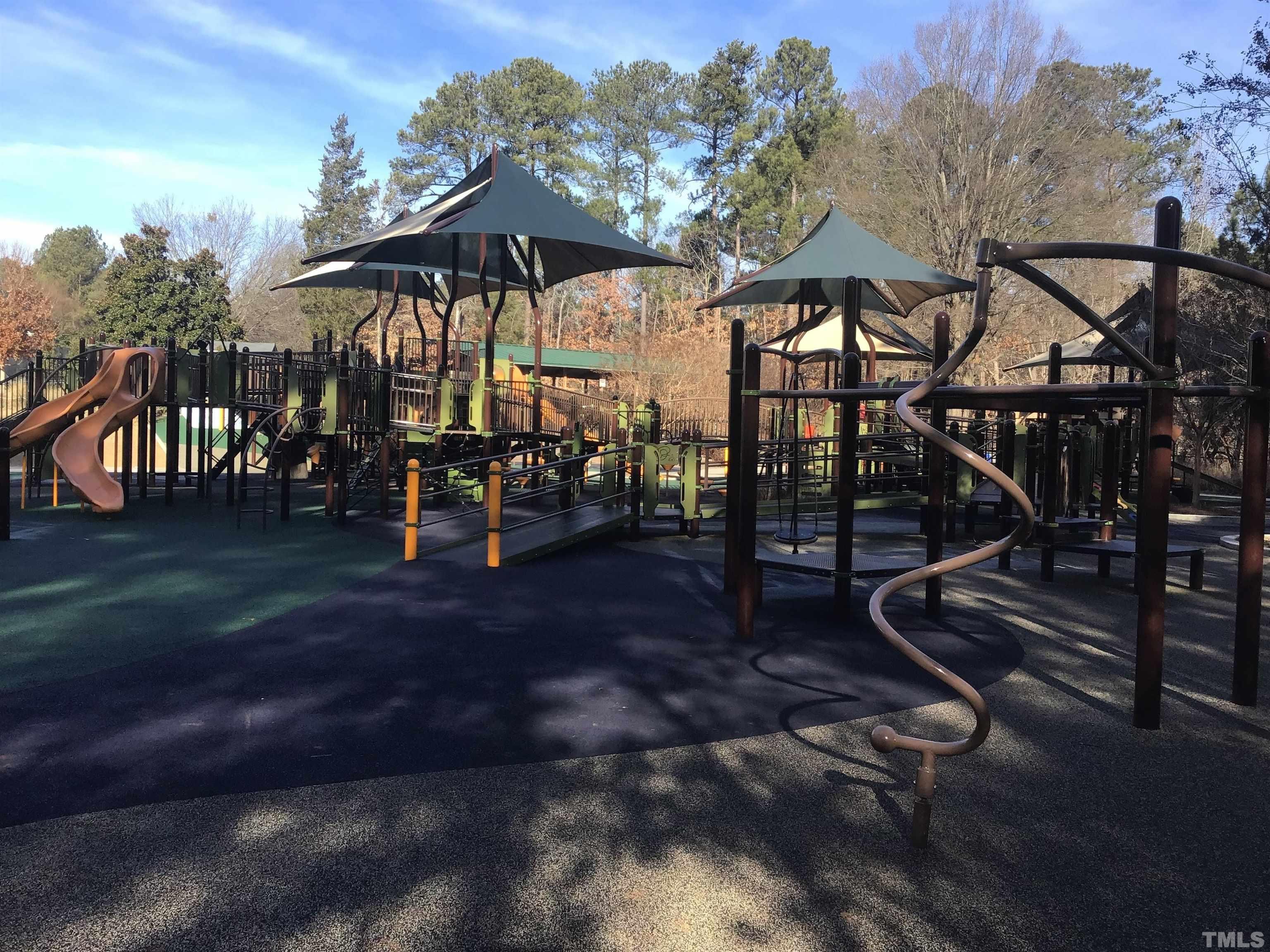 3907 Morvan Way Raleigh, NC 27612 - Photo 66 of 69 an outdoor space with seating