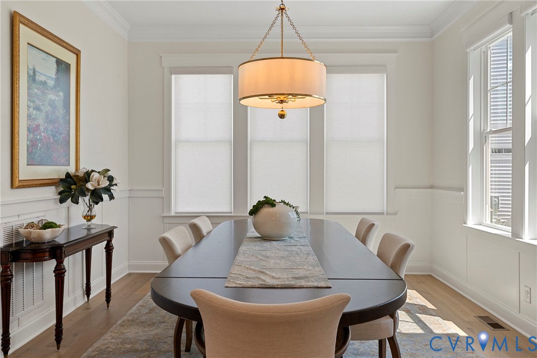 5012 Lake Summer Loop Moseley, VA 23120 - Photo 14 of 67 a dining room with furniture and window