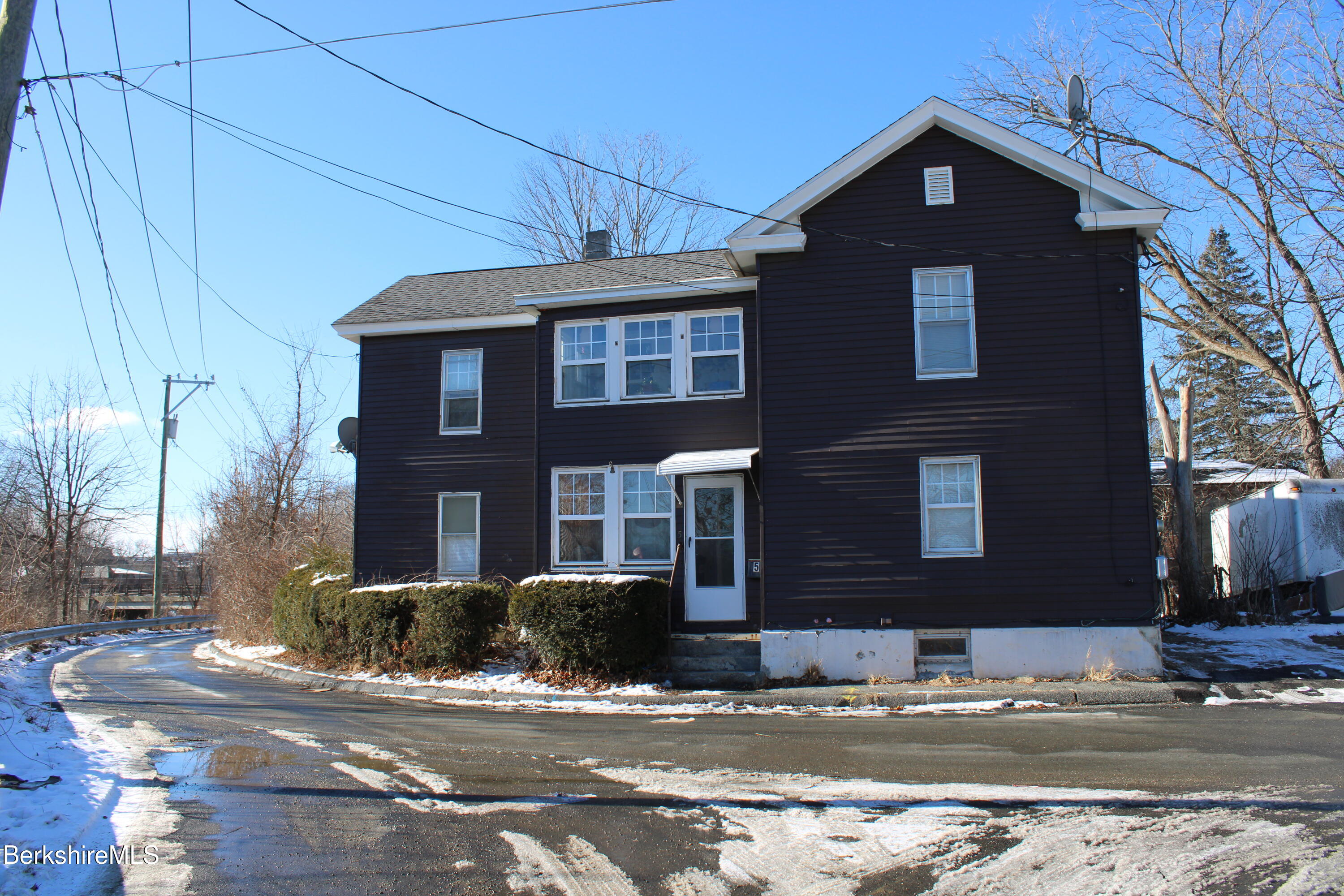 3-5 Pleasant Street Pittsfield, MA 01201 - Photo 40 of 40 a front view of a house with a yard