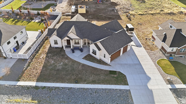 534 East Fish Hatchery Road Mantua, UT 84324 - Photo 75 of 87 Aerial view of property and surrounding area