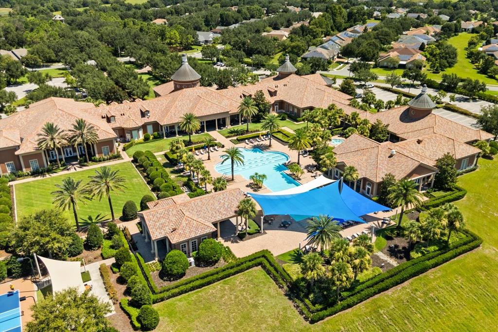 100 Silver Maple Road Groveland, FL 34736 - Photo 31 of 54 an aerial view of residential houses with outdoor space