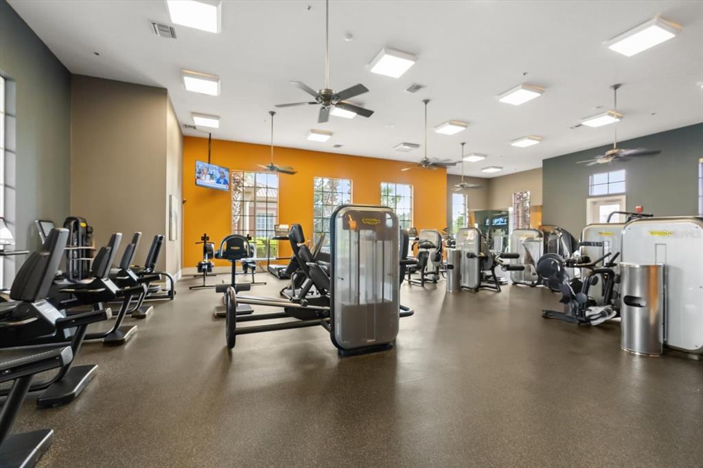 100 Silver Maple Road Groveland, FL 34736 - Photo 53 of 54 a view of a room with gym equipment
