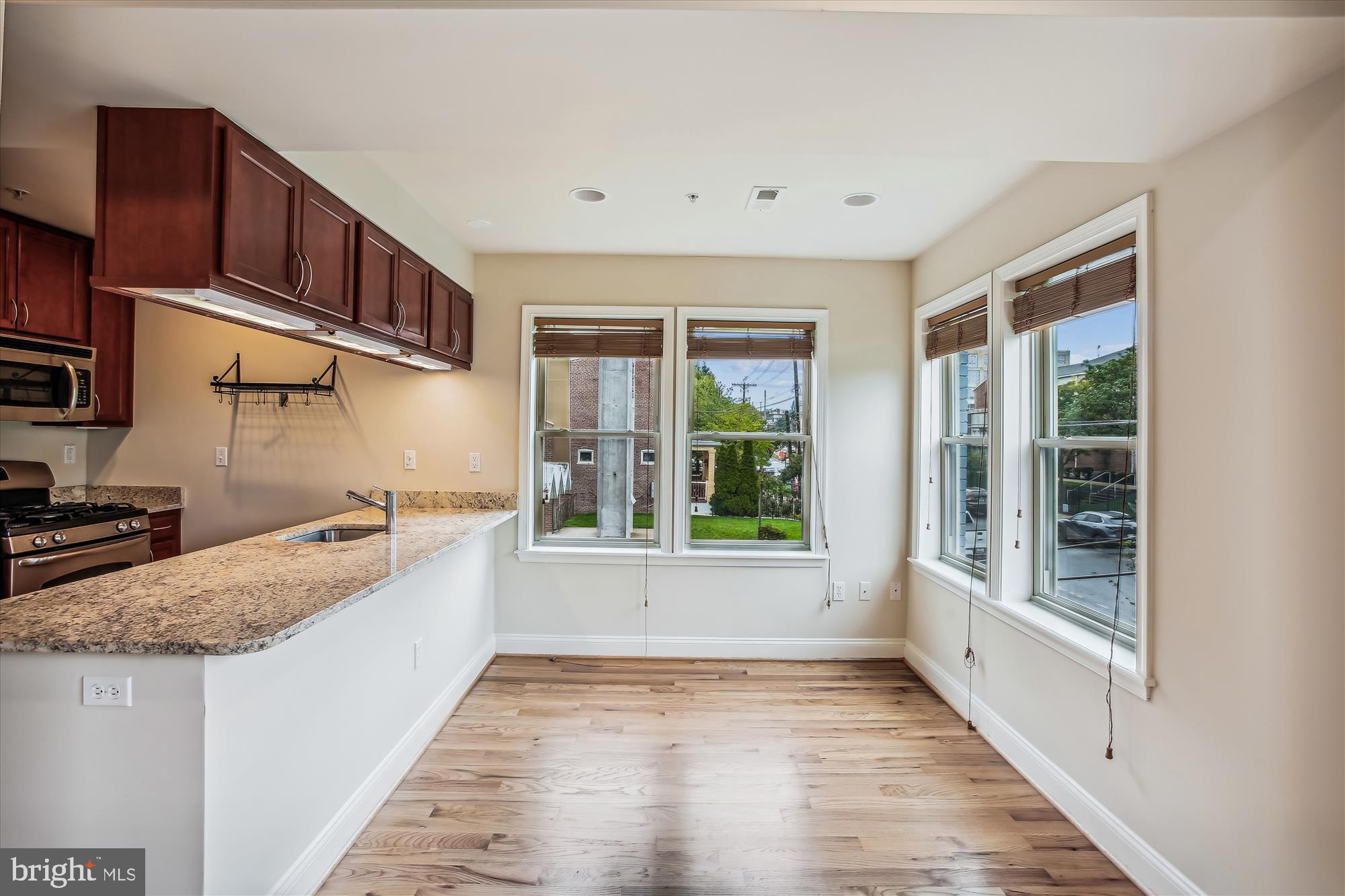 922 Madison Street Northwest, Unit 201 Washington, DC 20011 - Photo 6 of 34 a view of a kitchen with a sink and windows