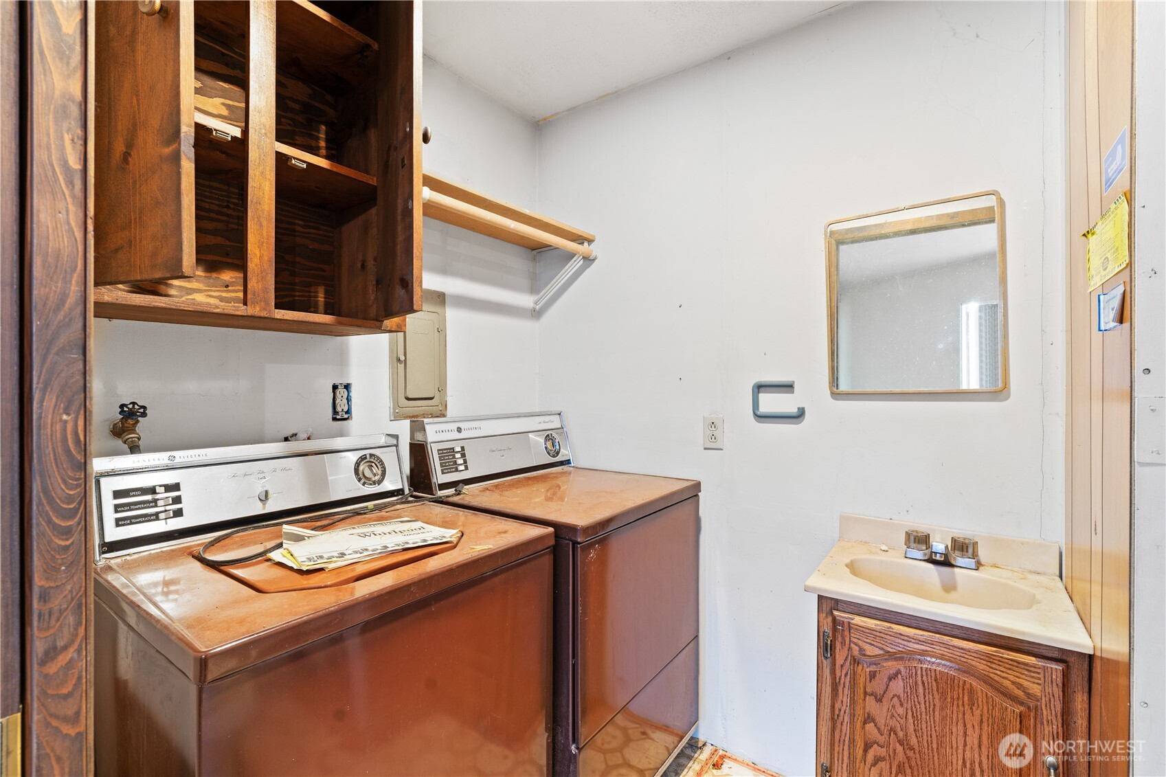 9012 Northeast 178th Street Bothell, WA 98011 - Photo 15 of 30 a utility room with dryer and washer