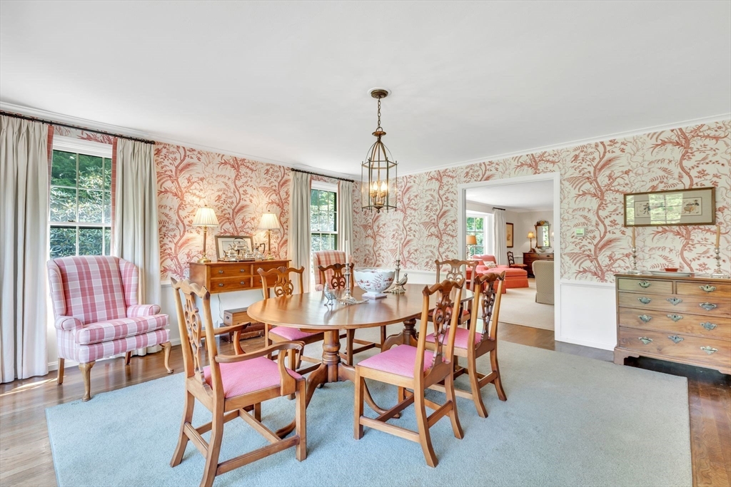 147 Shaker Road Longmeadow, MA 01106 - Photo 7 of 42 a dining room with furniture window and outside view