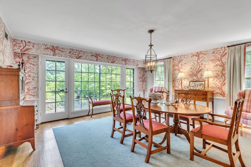 147 Shaker Road Longmeadow, MA 01106 - Photo 8 of 42 a view of a dining room with furniture window and outside view