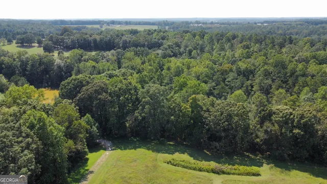 a view of a back yard